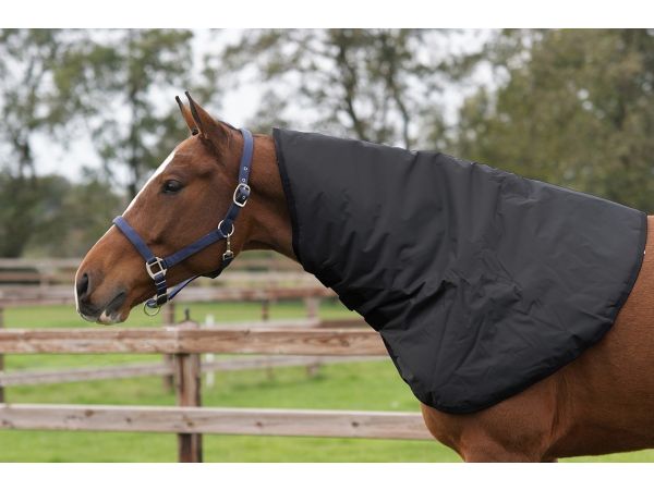 bespotten slachtoffers Rondsel Losse hals 200 gram voering zwart | Goedkopepaardendekens.nl