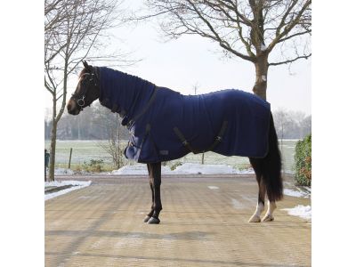 Quick dry cooler met hals Navy 