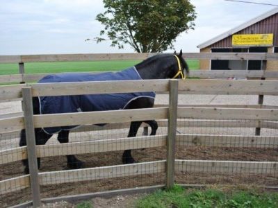 Stapmolen regendeken 200 gram paardendeken