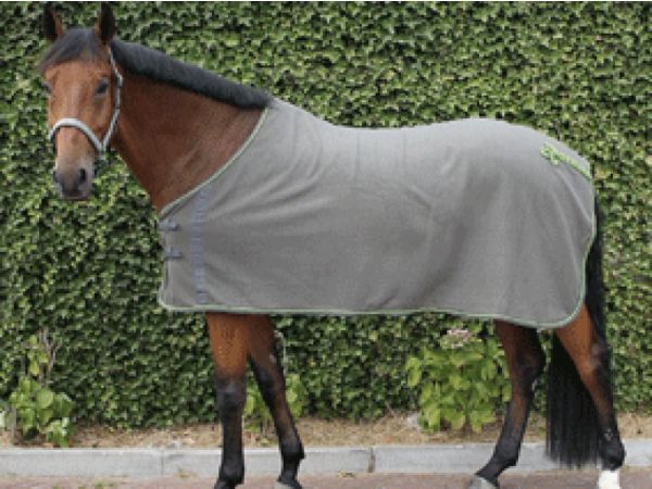 Harry s Horse ringlet bonded fleecedeken (pewter)