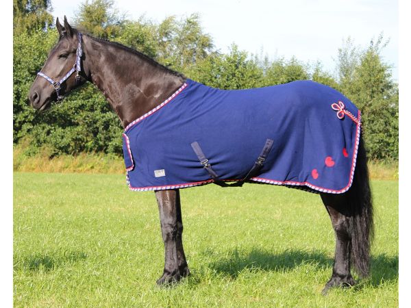 luxe Fleece deken Fryslan Boppe paardendeken