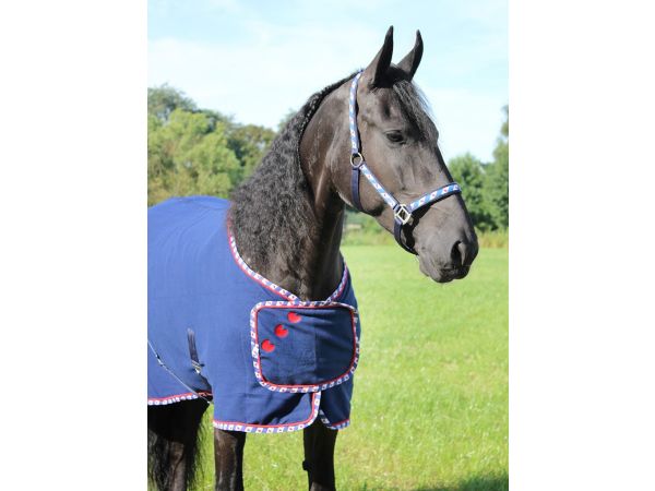 luxe Fleece deken Fryslan Boppe paardendeken