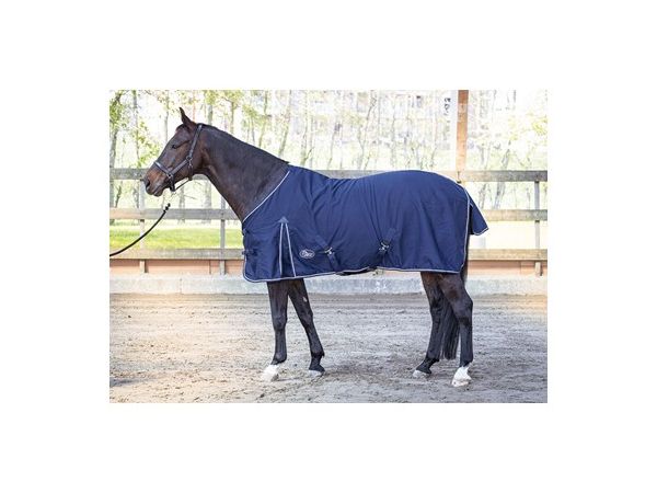 Zomerdeken Honeycomb Harry horse navy