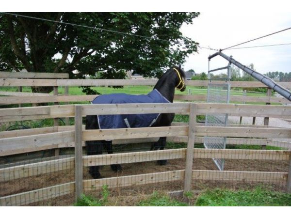 Stapmolen regendeken 0 gram paardendeken