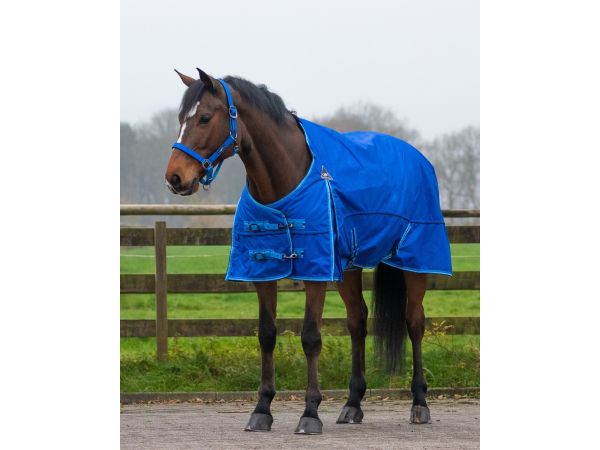  Regendeken luxe 0 gram Met fleece voering Splash paardendeken