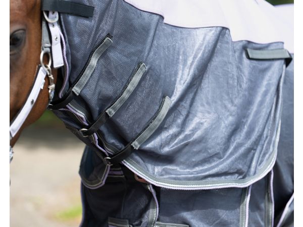 Deken vliegen met waterdichte Bovenkant en nek kleur Lavender