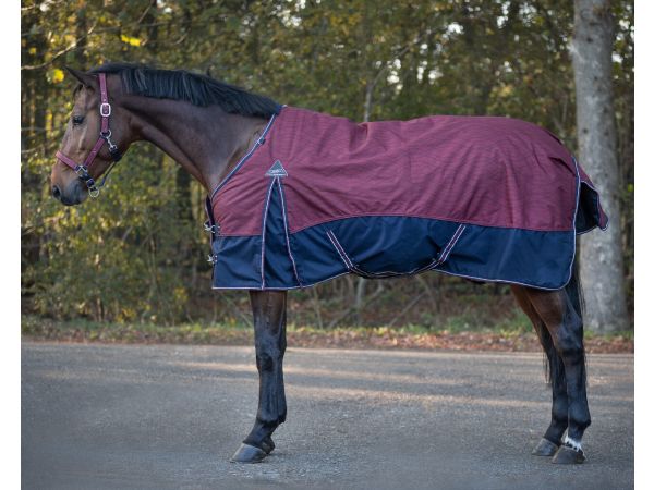  Regendeken turnout 0 gram met fleecevoering Cherry