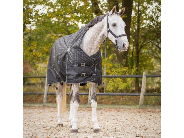 Regendeken luxe 150 gram  1200D met Halve hals Midnicht