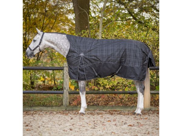 Regendeken luxe 150 gram  1200D met Halve hals Midnicht