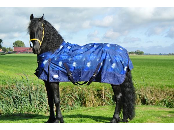 Regendeken luxe 200 gram Cosmos paardendeken